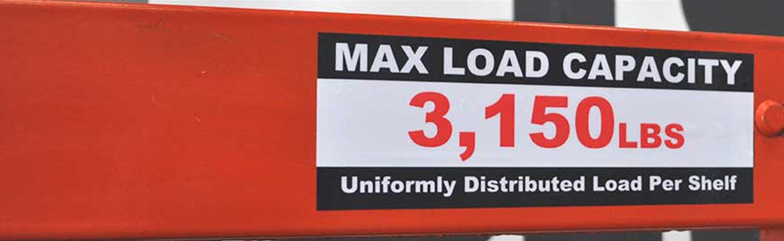 Max Load Labels