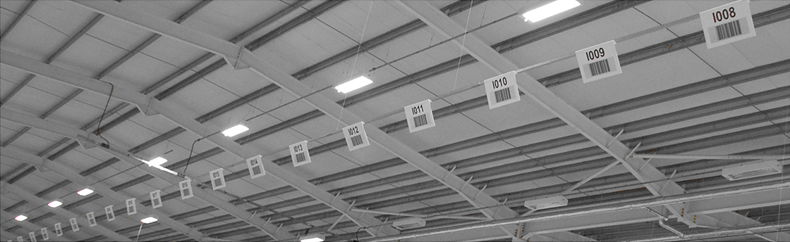 Hanging Barcode Signs