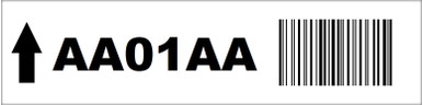 Magnetic Rack Location Label - 2