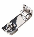 SEA-DOG heavy-duty swivel hasp stamped 304SS 3-1/8" x 1-1-8"W #8 FH screw flush.