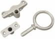 SEADOG galvanized roundhorn 2-1/4" oarlocks