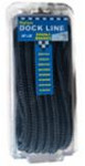 AAMSTRAND double braid nylon dockline w/eye splice, 3/8" x 25', black