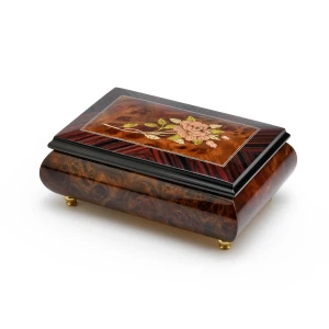 Rose Music Box | Handmade Wooden Boxes | Music Box Attic Rose Music Box | Handmade Wooden Boxes | Music Box Attic