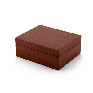 Ultra-Modern 36 Note Hi Gloss SA Wood Finish Jewelry Box