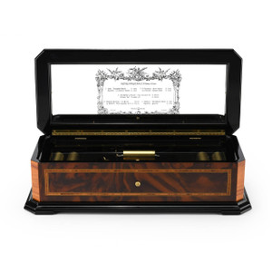 Elegant Handcrafted REUGE 50 Note Interchangeable Cylinder Grand Music Box