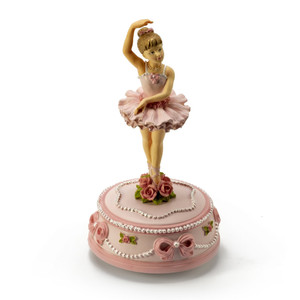 Ballerina Figurine Only for Spinning Ballerina Boxes (four to