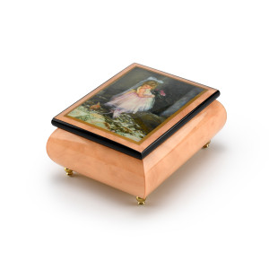 Handcrafted Ercolano Music Box Featuring Little Darling by Sandra Kuck