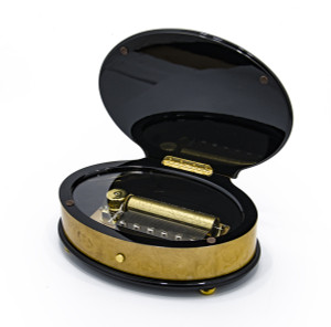 Reuge Handcrafted Roses and Ribbons 3.72 Note Music Box Titled Callista - IN STOCK SPECIAL PRICE