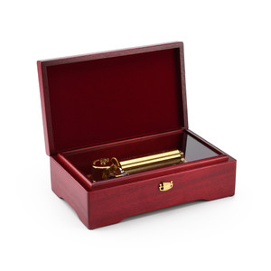 Gorgeous Minimal Design Sankyo 50 Note Cherry Musical Jewelry Box