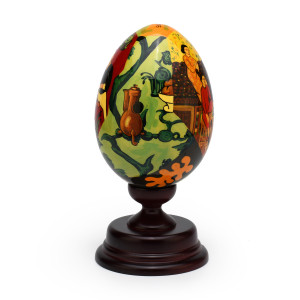Limited Edition Reuge Hand-Painted Russian Egg titled World of Matisse
