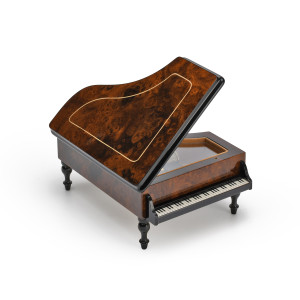 Incredible 30 Note Classic Style Grand Piano Music Box