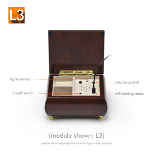 jewelry box interior with USB device