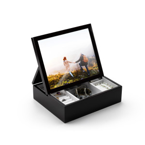 10 x 8 Custom Sound Module Spacious Photo Frame Music Jewelry Box