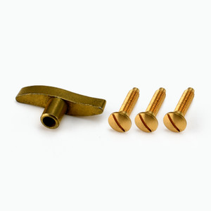 18 Note Reuge (Swiss) Winding Key + 3 Screws Bundle - 18 Note Movement Accessories