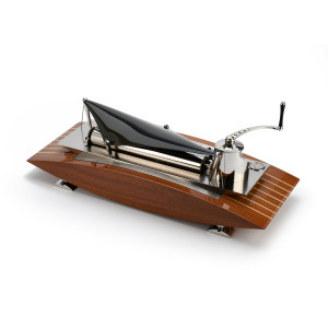 A Nautical Themed Reuge Masterpiece "The Winch" Sublime Harmony 144 Note Collectors Item 