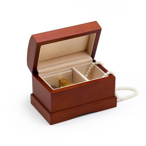 Trunk Jewelry Box | Wood Music Box | Music Box Attic