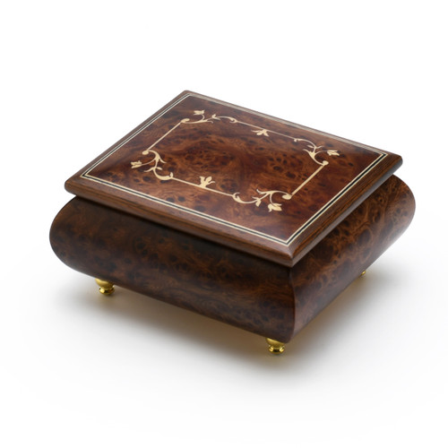 Unique and Sophisticated Classic Music Box Features A Very Subtle and Artistic Frame