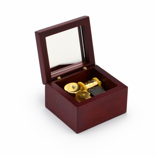 Small Wooden Music Box | Tiny Treasures | Music Box Attic
