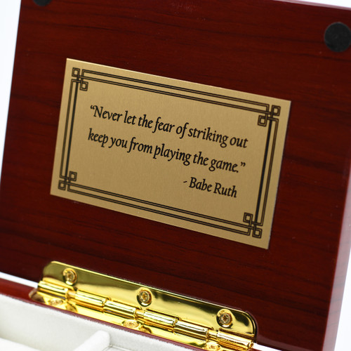 Engraved Plaque without a music box, separately