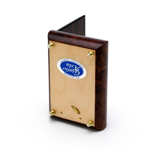 Musical Jewelry Box with Inlaid Wood | Music Box Attic