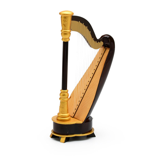 Harp shop music box