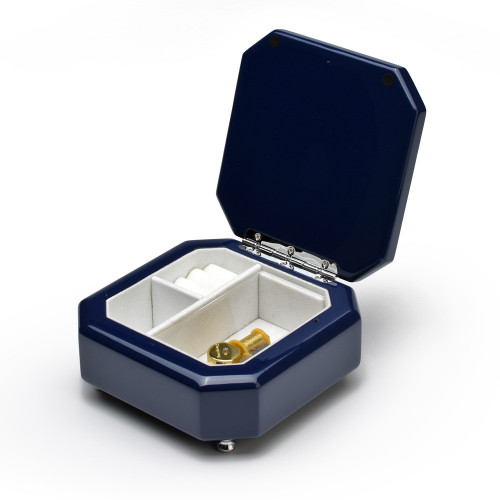 Dark Blue Jewelry Box | Music Box | Shop Music Box Attic