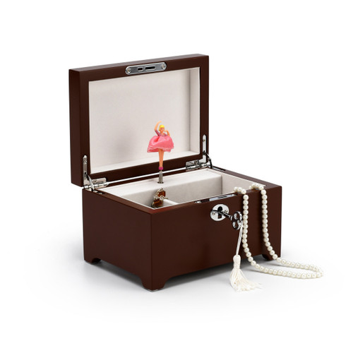 Ballerina music box with shop key