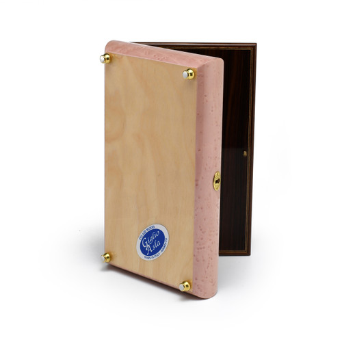 Handcrafted Pink Floral Inlay Custom Sound Module Music Box with ...