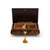 Classic Style 23 Note Light Burl-Elm with Rosewood Border Musical Jewelry Box
