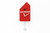 Hi-Gloss Red Modern Italian Cuckoo Clock - Q01 by Progetti