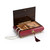Radiant 18 Note Red Wine Violin Inlay Musical Jewelry Box