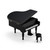 Gorgeous Baby Grand Musical Piano with Bench