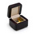 Charming 18 Note Musical Box with Matte Dark Wood Tone Finish