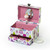 Retro Owl Design with Pearl Handle Spinning Ballerina Musical Jewelry Box Moly by Mele and Co
