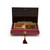 Radiant 30 Note Red Wine Violin Inlay Musical Jewelry Box