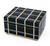 Modern Blue and Beige Line Inlay 30 Note Musical Jewelry Box