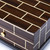 Brilliant Wood Tone Modern Masonry Design 72 Note Reuge Music Box