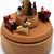 Animated 18 Note Musical Wooden Christmas Wonderland Keepsake