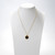 18kt Gold Plated Astrology Necklace with Zodiac Pendant of Cancer