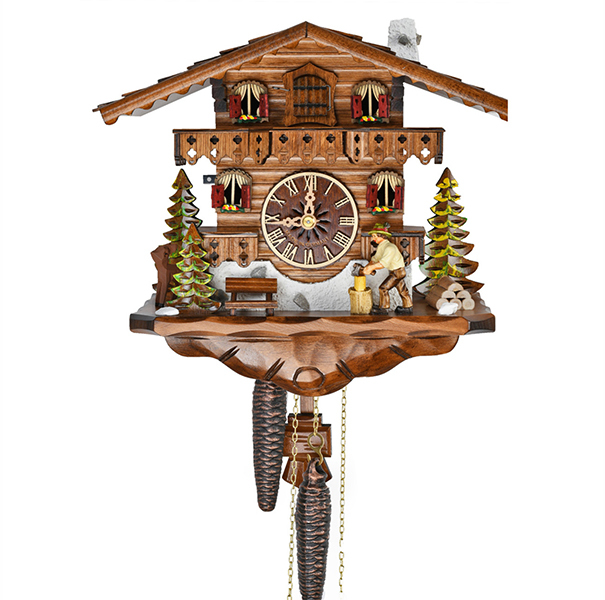 forest chalet musical cuckoo clock 