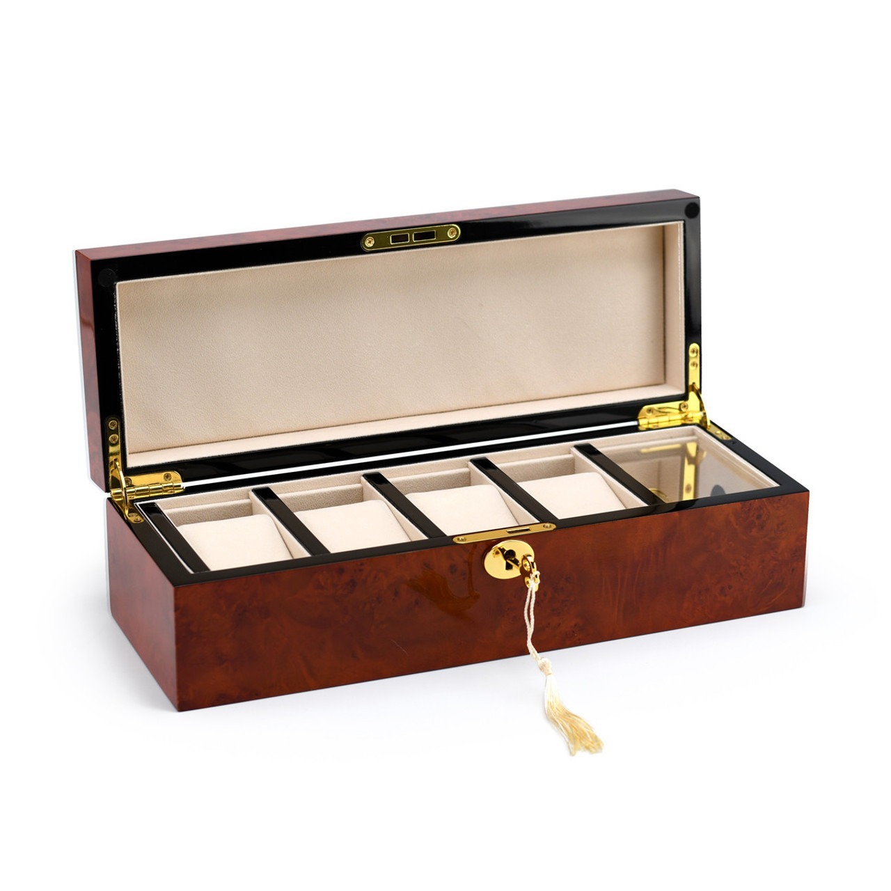 modern watch music storage box for women
