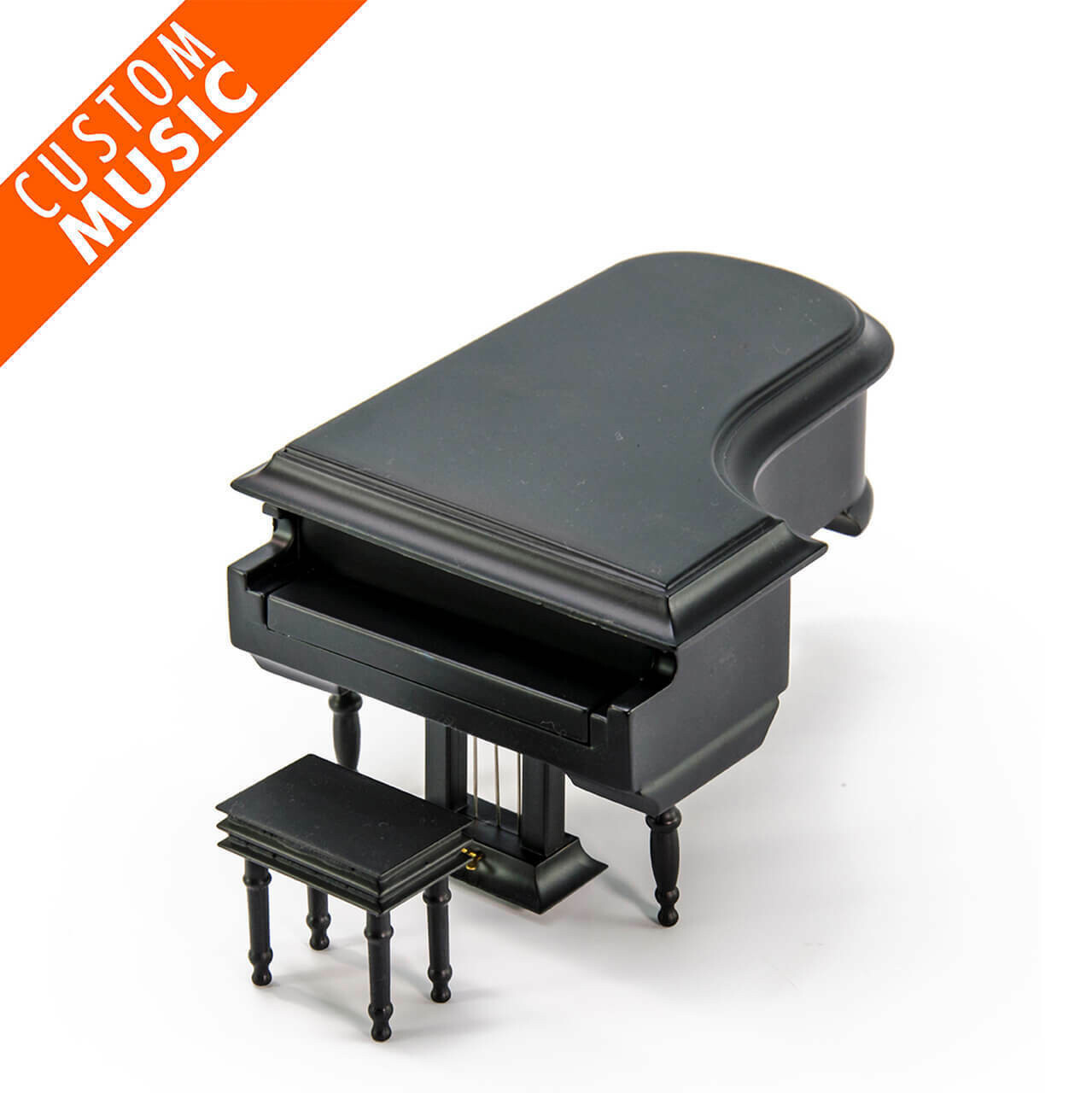 musical mini black grand piano