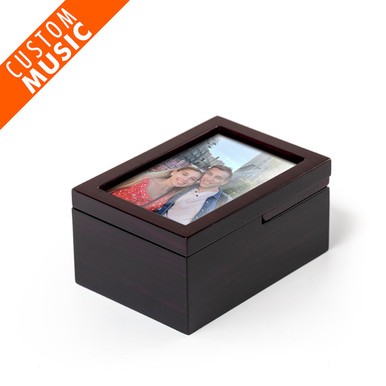 Ultra-Modern Fold-Up 6 X 4 Photo Frame Custom USB Sound Module Any Song Music Box