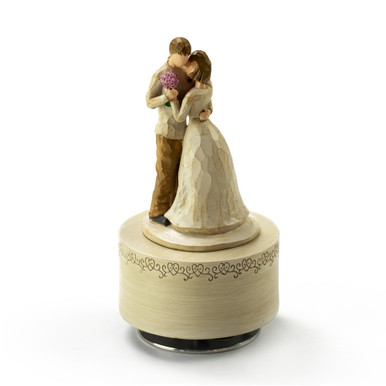 Romantic Willow Tree Style Musical Figurine With Song Customization