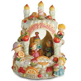 Birthday Cake Musical Water / Snow Globe By Twinkle, Inc.