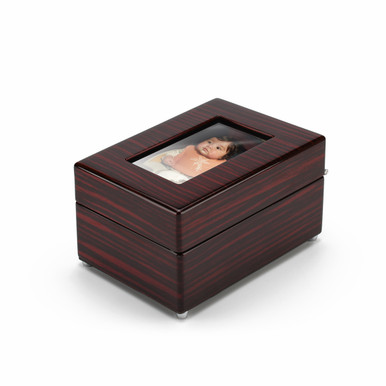 Modern 36 NOTE 5 X 3 Photo Frame Musical Jewelry Box