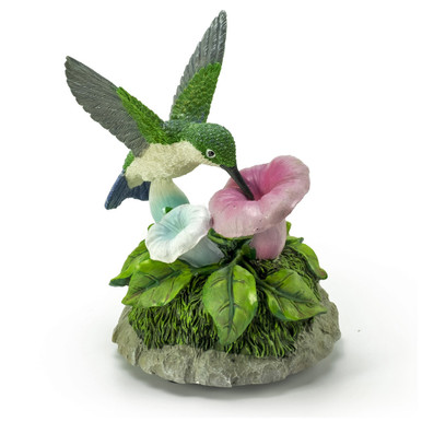 Astonishing Life-Like Hummingbird Musical Figurine