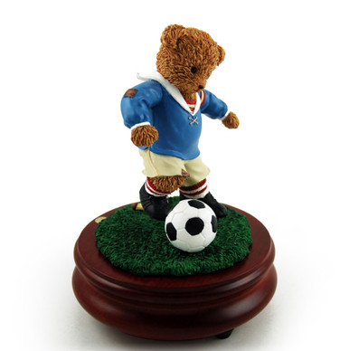 Thread Bears - World Cup Soccer Threadbear Musical Figurine