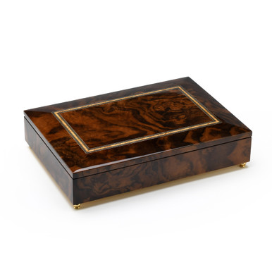 Classic Style 30 Note Minimal Design Musical Italian Valet / Watch Box