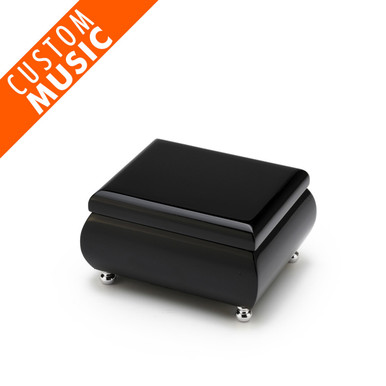 Hi-Gloss Midnight Black Custom USB Module Music Box